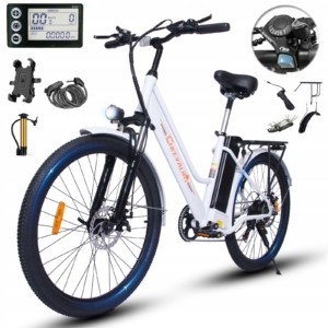 Rower elektryczny miejski CHEEVALRY 250W 20AH 120KM 26