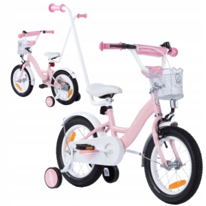 rower rowerek TOMABIKE Platinum 14 cali prowadnik